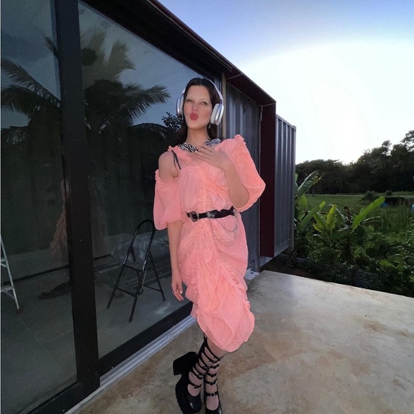 Pink Cherry blossom HARAJUKU dress - Picture 3 of 7